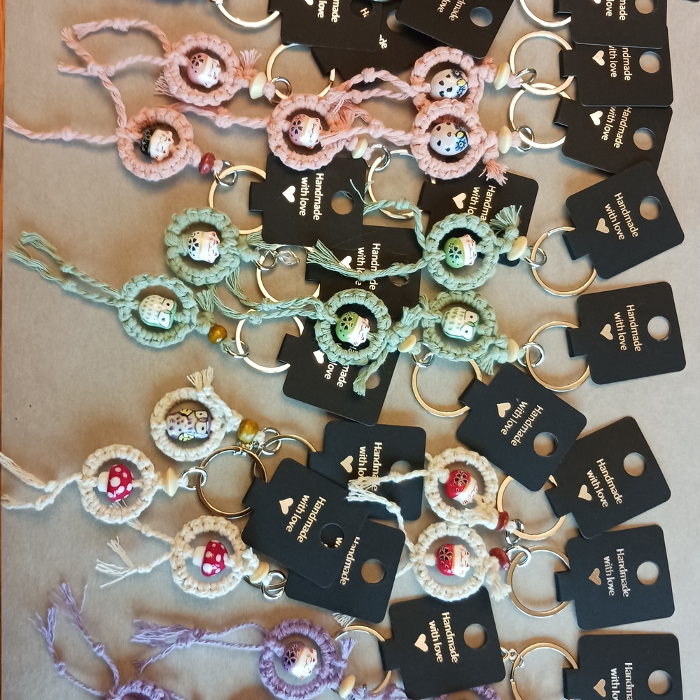 Handmade Macrame Keychain Special Order